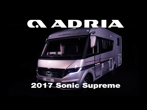 2017 Adria Sonic Supreme Image Video