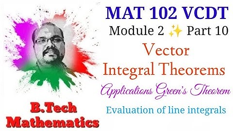 Line Integral using Green