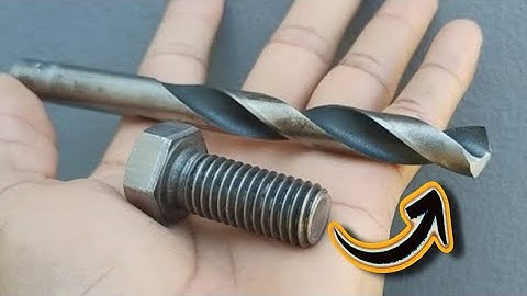 4 AMAZING methods to sharpen a drill bit like a razor sharp