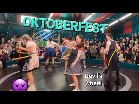 TEUFELSRAD Oktoberfest München 2024 / Wild Dance at Oktoberfest Girls