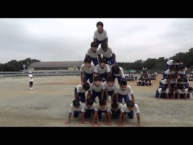 人間ピラミッド