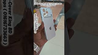 iPhone 15 Pro Max Modify To iPhone 17 Pro Max Modify looks #infinixnote10priceinindia