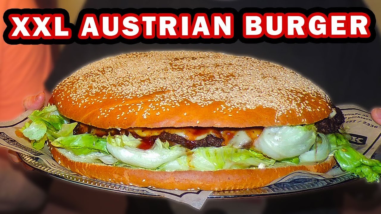 Xxl Beast Burger Challenge Record Attempt In Austria Youtube