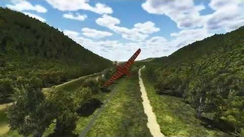 IL 2  Sturmovik  FW190 D9 Inverted Bomb Release Tank Fly By