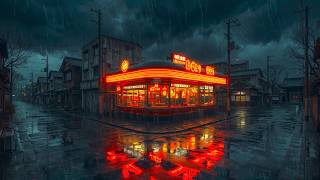 Wet Streets Rain in the City ⛈️ | Atmospheric Lo-Fi to Melt Away Stress & Anxiety screenshot 3