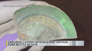 Carlsbad Caverns officials uncover historic cave trash
