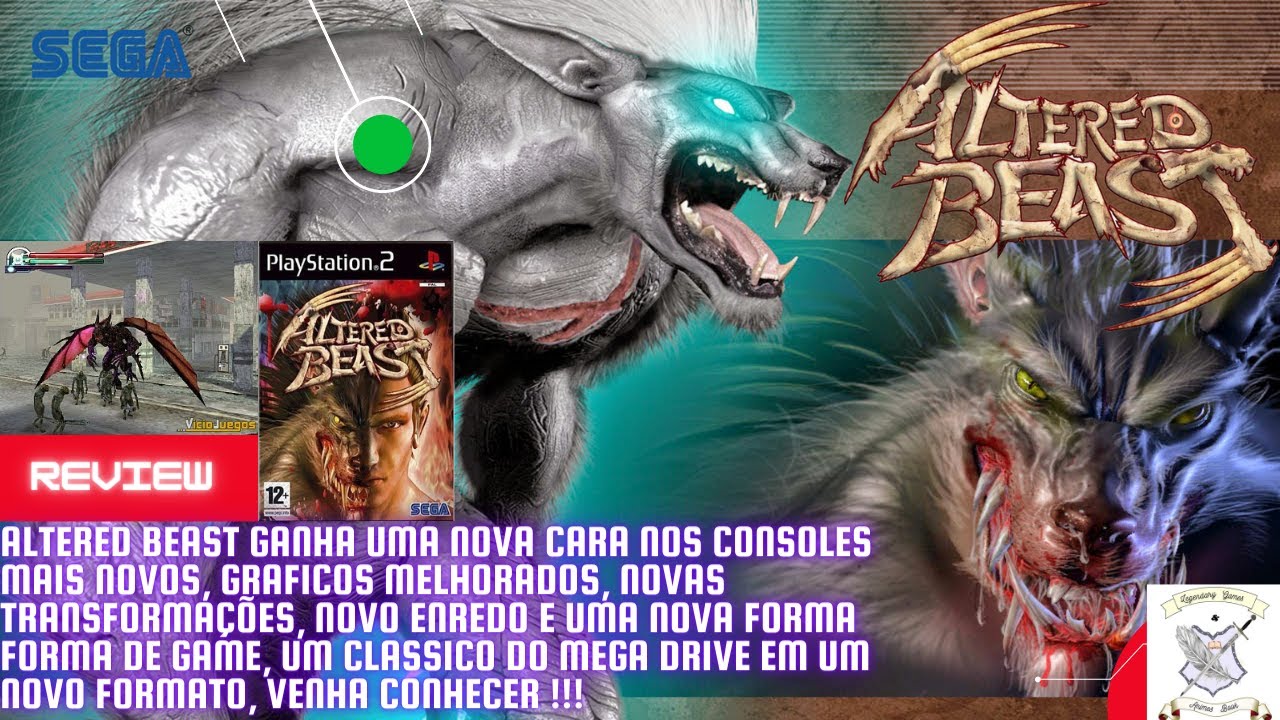Altered Beast - Sony Playstation 2 PS2 - Complet - PAL