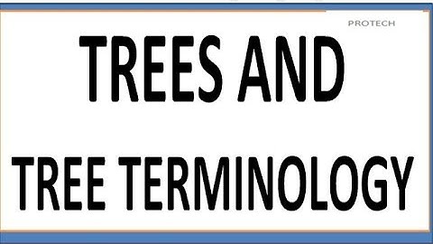 trees in data structure | tree terminology in hindi