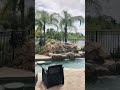 swimming pool fountain structure complete