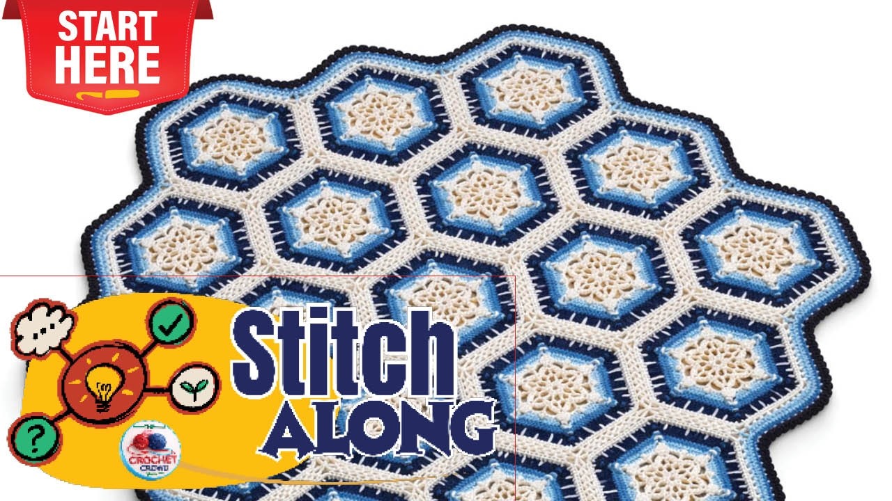 START HERE: JOURNEY MEMBER EXCLUSIVE STITCH ALONG: Snowflake
