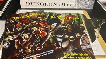 Four Against Darkness - Deep Dive Part 9 - Dark Waters and The Three Rings