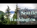 Seattle Washington in 4k Drone Footage