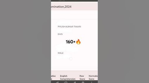 SSC CGL TIER 1 SCORECARD 2024🔥 #ssc #cgl #scorecard