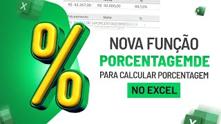 New PERCENTAGEOF function to calculate percentages in Excel.