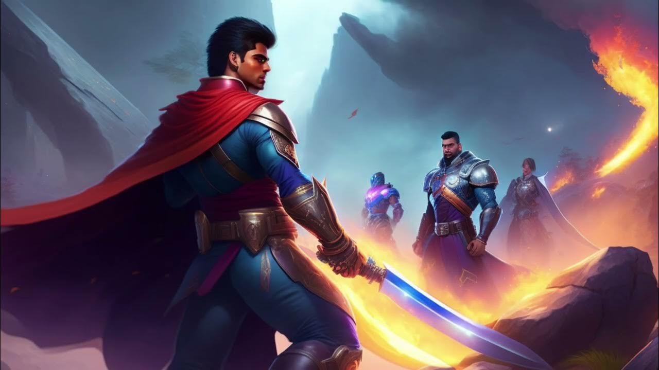 "The Phoenix Paragon Flames of Justice" Superhero Story in Hindi