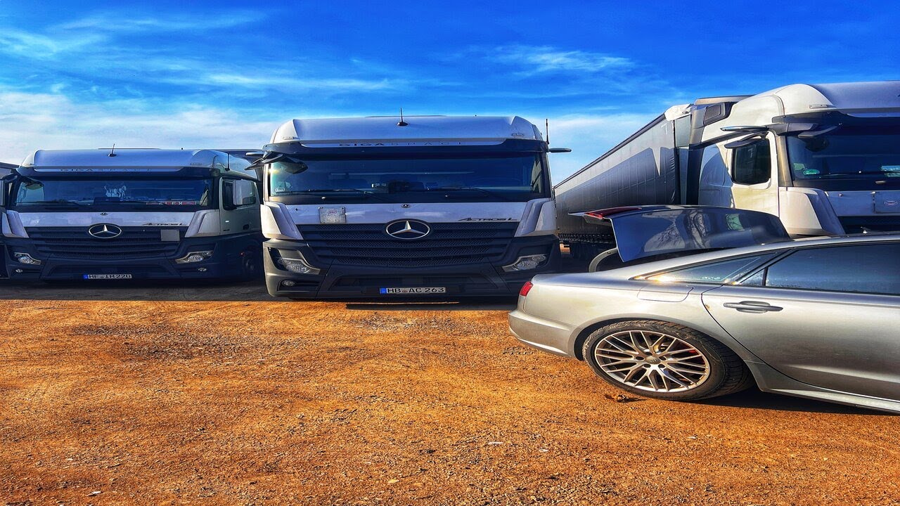 🚛🇩🇪 Новый грузовик здесь | Mercedes MP5 | ASMR 🚛