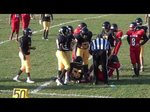 Roxboro middle School beat Heritage Middle School 32 to 6 en Cleveland Heights, Ohio. Roxboro middle School vs Heritage Middle School