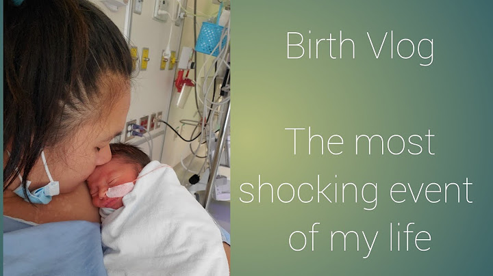 Birth Vlog | 33 weeks pregnant | Emergency C section labour