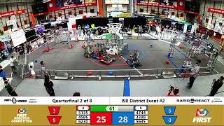 Quarterfinal 2 - 2022 ISR District Event #2