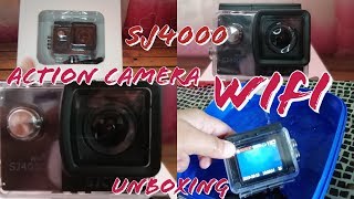 SJ4000 Action Camera Wifi Unboxing + Under water Testing