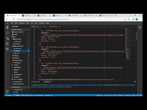 Music Playlist | React Js Mocktest |CCBP React