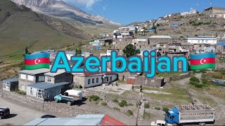 Drone shot of a village in Azerbaijan 🇦🇿 #travel #video #drone