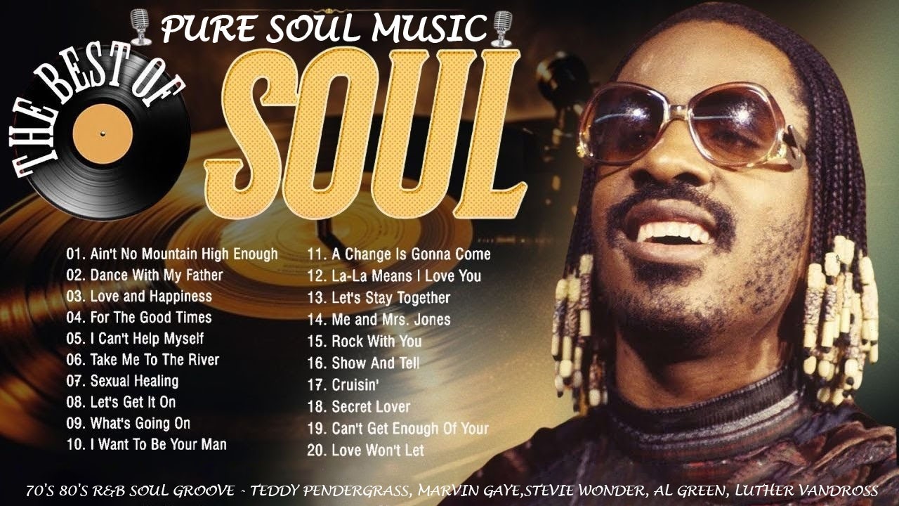 70's R&B Soul Groove - Stevie Wonder, Marvin Gaye, Luther Vandross