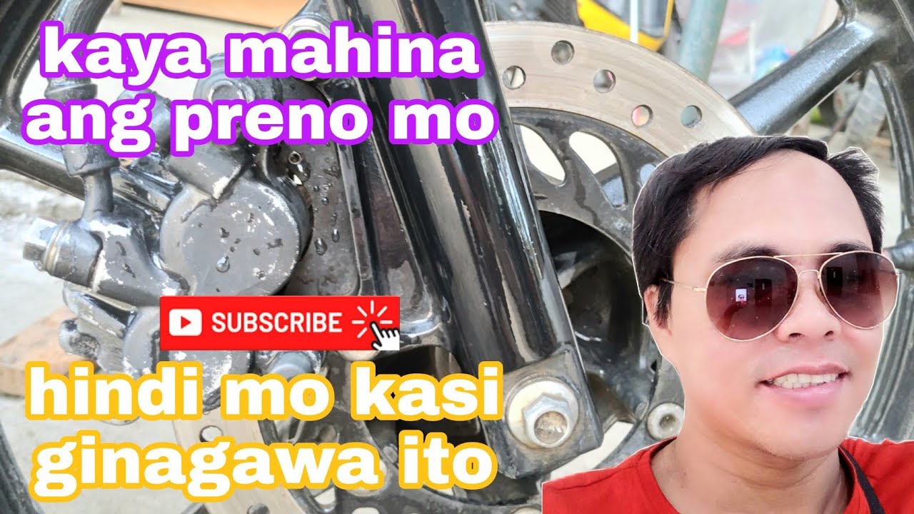PAANO MAGLINIS NG BRAKE CALIPER SA HONDA CB110 // DISC BRAKE OVERHAUL