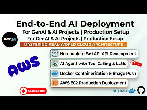 AI Project Deployment End-to-End Docker EC2 FastAPI Production Deployment