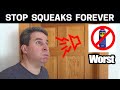 How to Stop Doors from SQUEAKING Forever