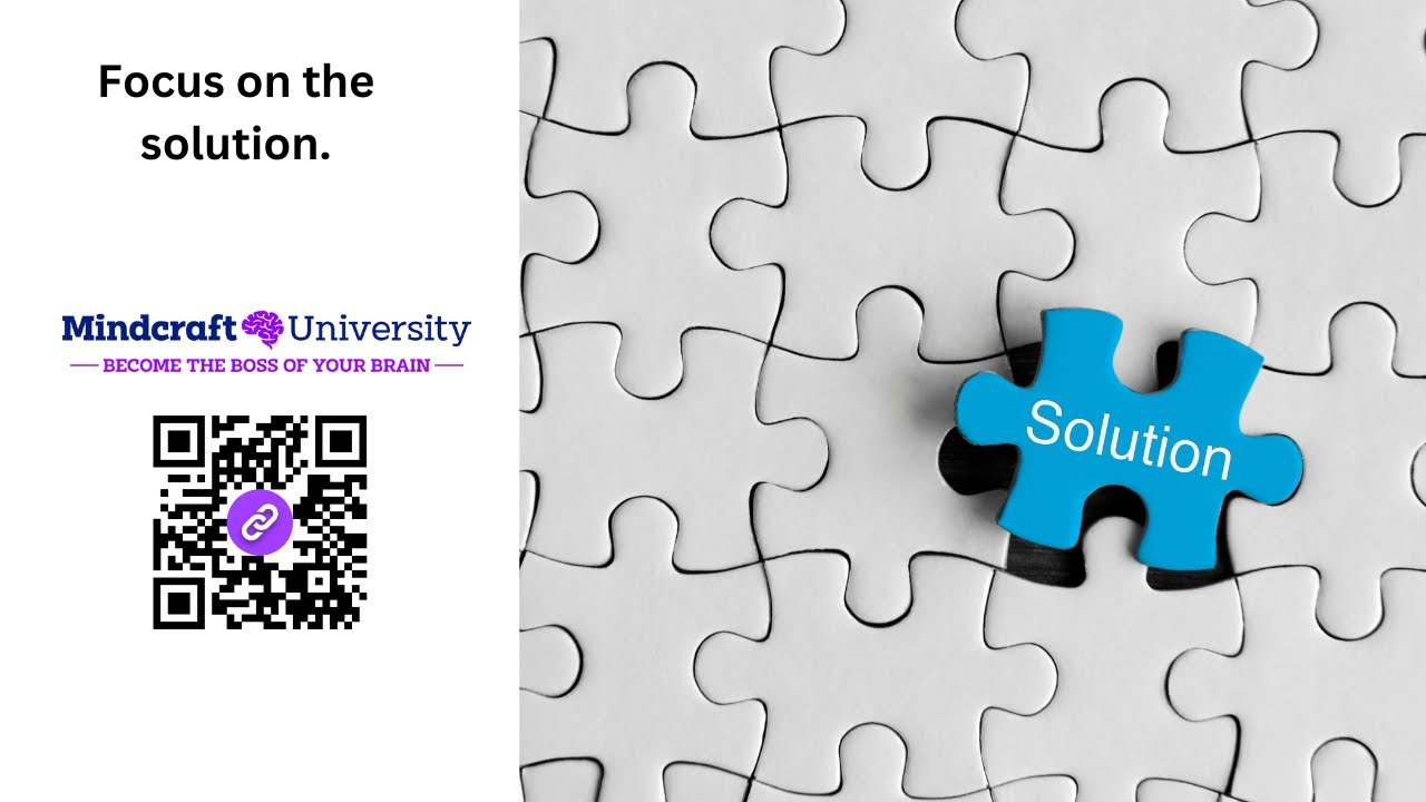 Focus On the Solution - YouTube