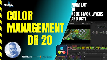Color Management Davinci Resolve 20   Grading dalla LUT al NODE STACK LAYER con DCTL