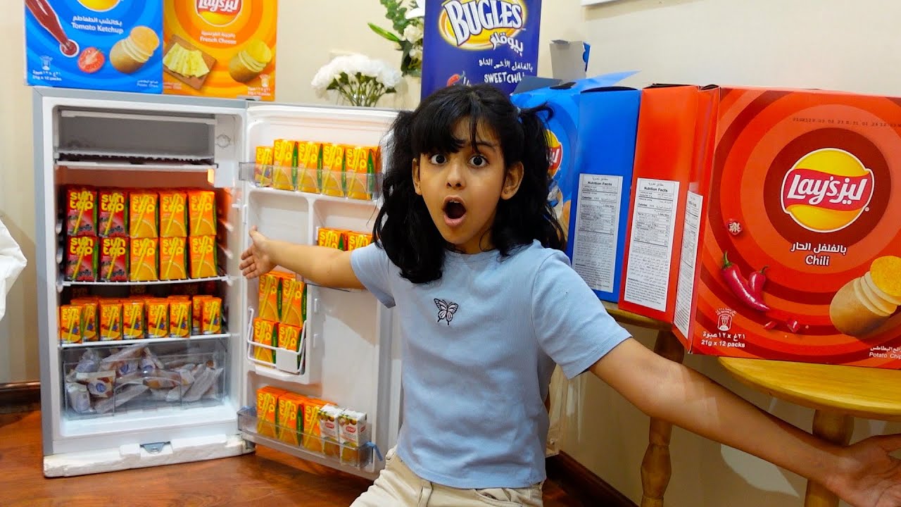 جوجو افتحت اكبر بقالة بالحارة !!