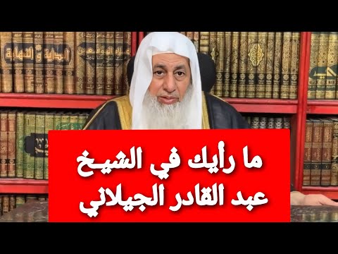 ما رأيك في الشيخ عبد القادر الجيلاني الشيخ مصطفى العدوي