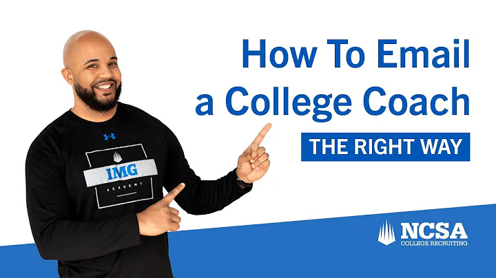 How to Email a College Coach the Right Way