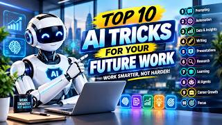⭐Top 10 AI Tricks That Will Future-Proof Your Career in 2026 🤖 | Work Smarter, Not Harder!