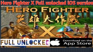 How to Download Hero Fighter X game in iOS apple version|hero fighter x Full unlocked in iOS version screenshot 3