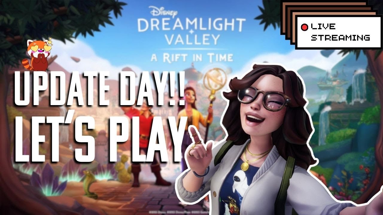 🛑LIVE🛑 A Rift In Time Update 8 - Let's Explore~ Disney Dreamlight ...