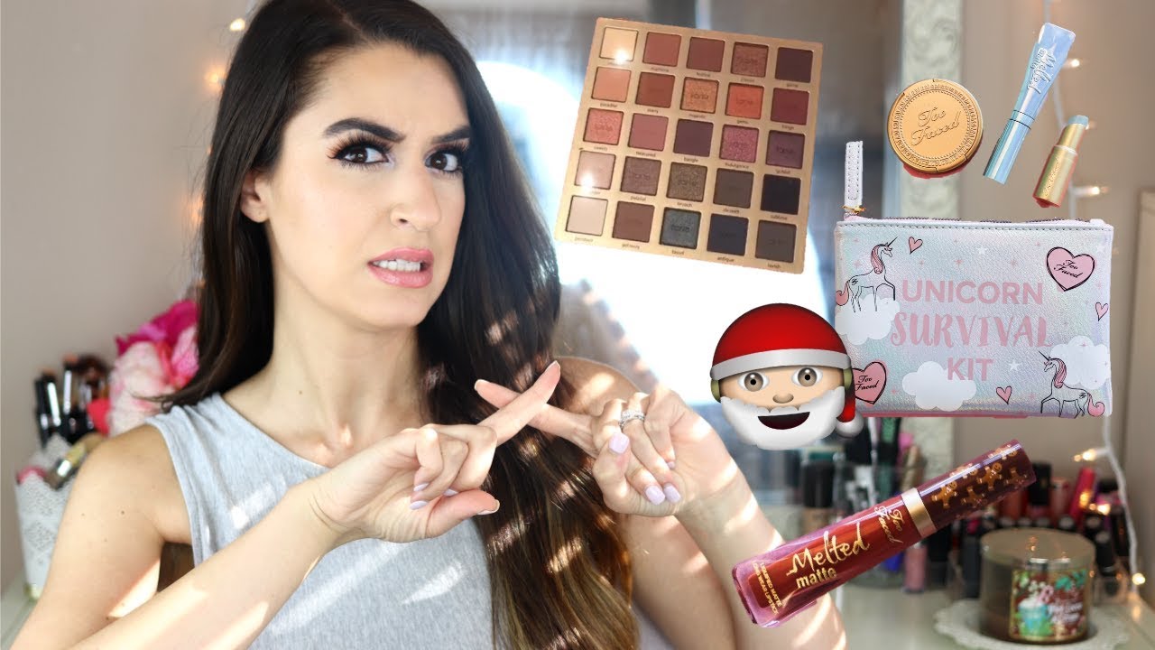 HOLIDAY 2017 ANTI-HAUL | MAKEUP I'M NOT BUYING!!