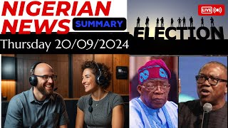 "Top 10 Breaking News Headlines in Nigeria - September 20, 2024 | Daily Post Highlights screenshot 1