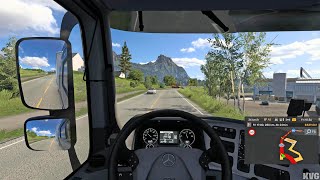 Euro Truck Simulator 2 - Svolvær to Bodø - Nordic Horizons Gameplay (PC UHD) [4K60FPS]