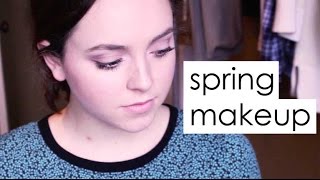 Spring Makeup Tutorial: Matte Eyes and Glowing Skin!