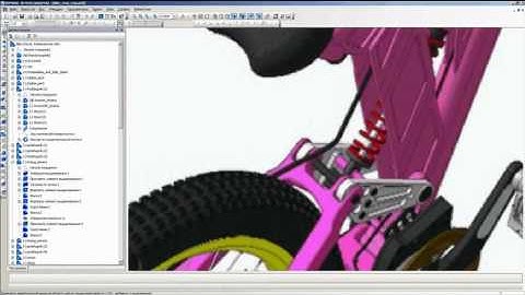 KOMPAS-3D Student project Bike