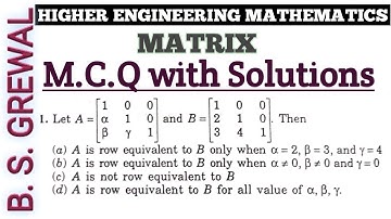 B.S.GREWAL/HIGHER ENGINEERING MATHEMATICS/MCQ
