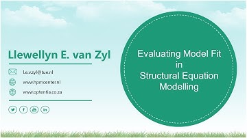 Evaluating Model Fit in Structural Equation Modelling