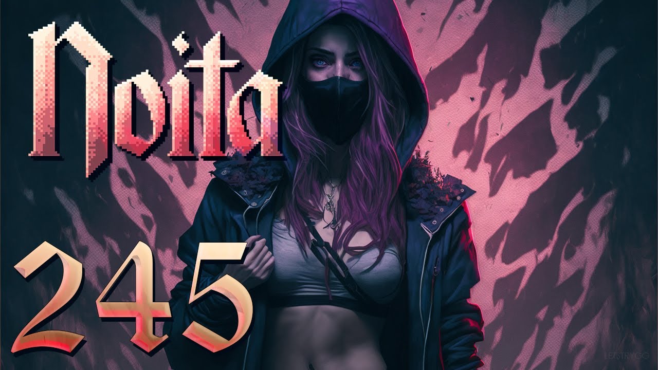 Chainsaw Spark Lasers of Steve Kicking DESTRUCTION! Let's Play Noita Ep 245