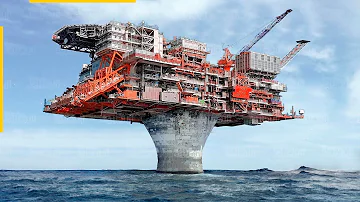 Inside the largest drilling rig in the middle of the ocean