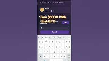 Earn $5000 With Chat GPT!  #tapswap#tapswapcode