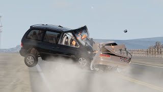 Fatal Car Crashes - BeamNG Realistic Soft Body Physics
