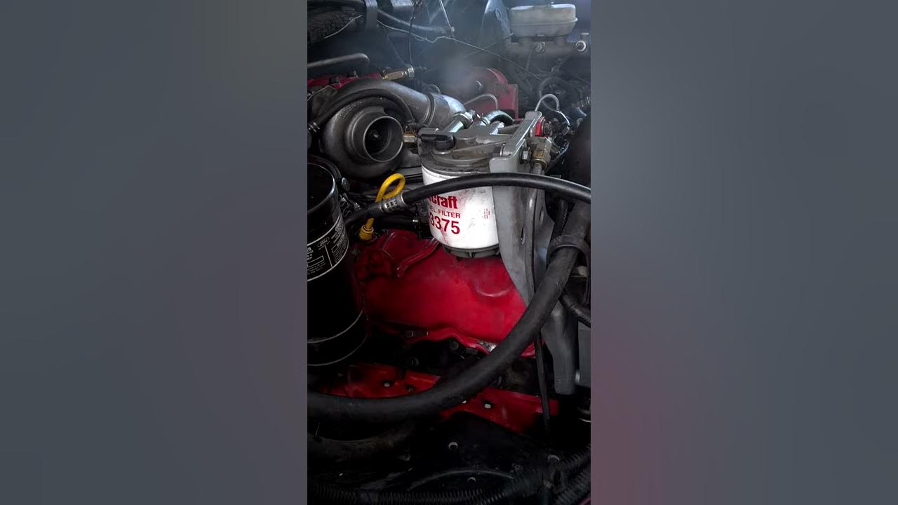 93 f350 idi turbo engine knocking at idle YouTube